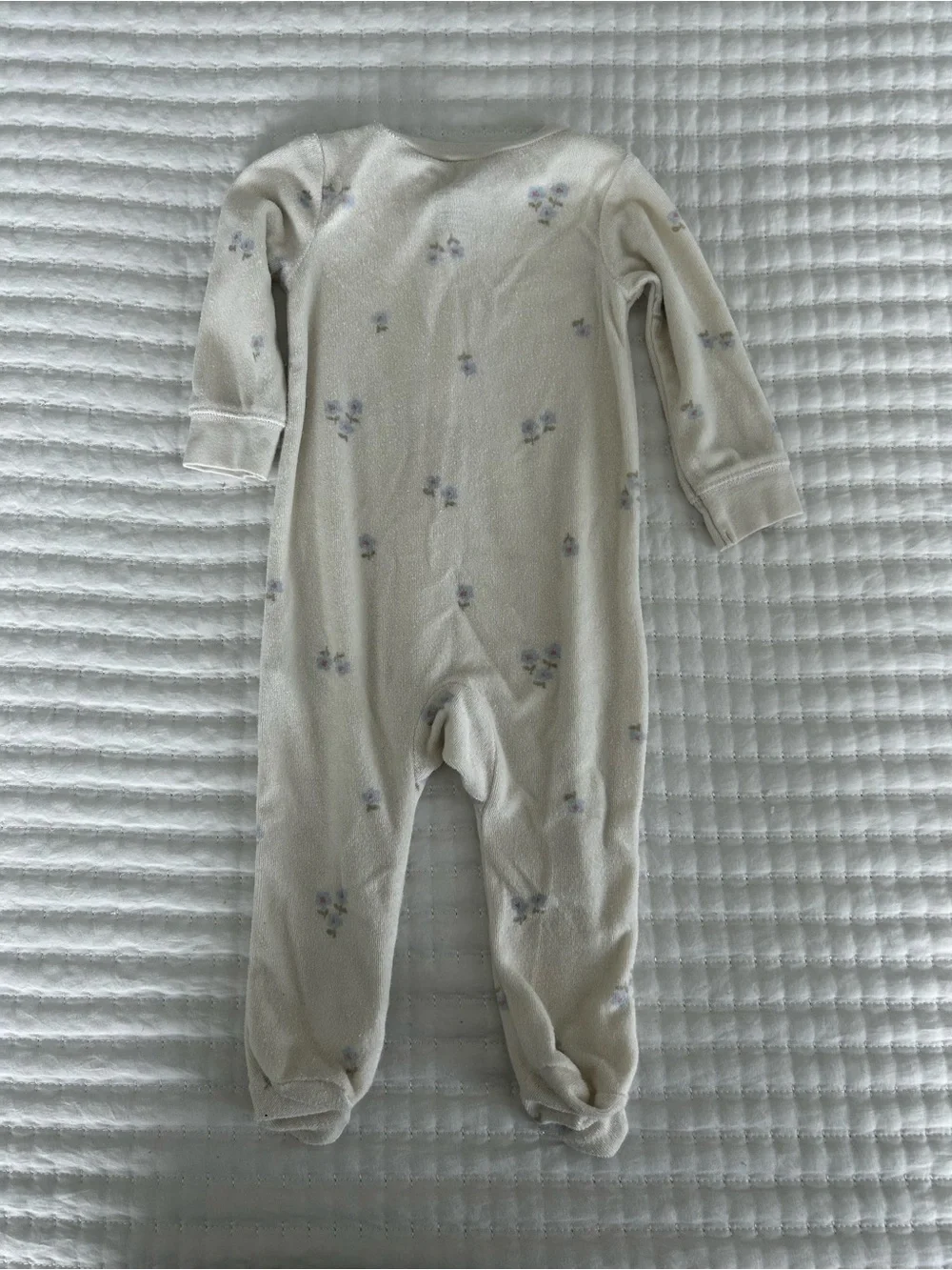 Carter’s Cream Floral Baby Sleep Sacks - Pair